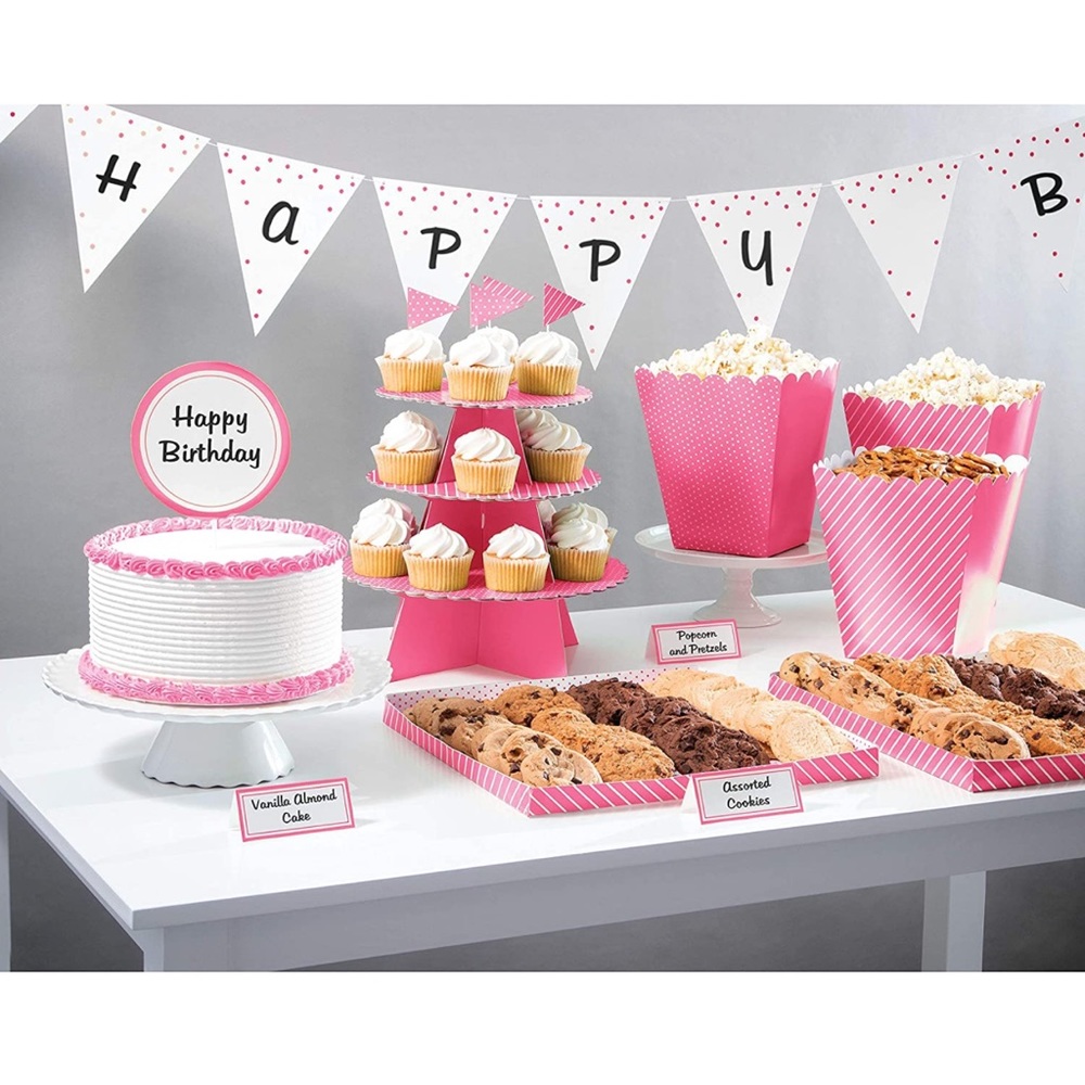 Party Treat Table Kit-Candy Pink